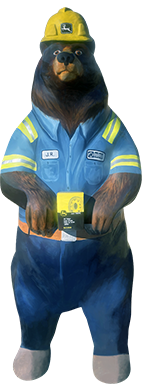 J.R. James River Equipment Bear